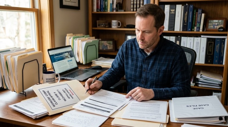 appeal denied workers comp claim