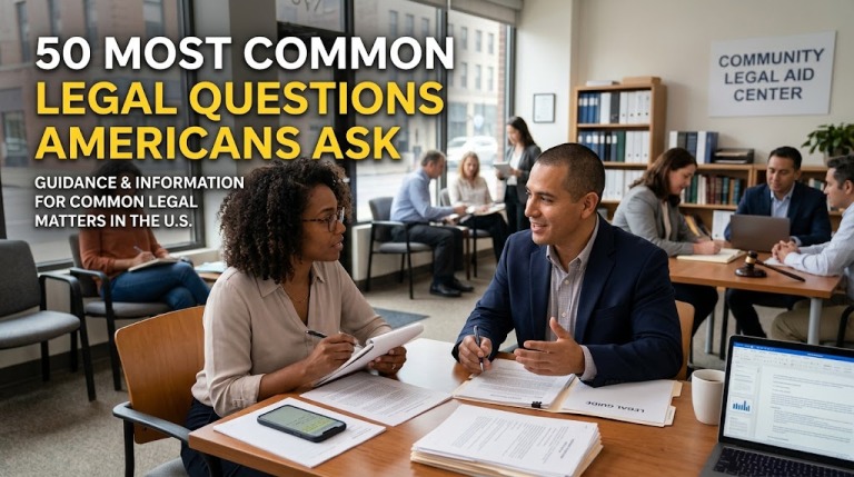 Most Common Legal Questions Americans Ask